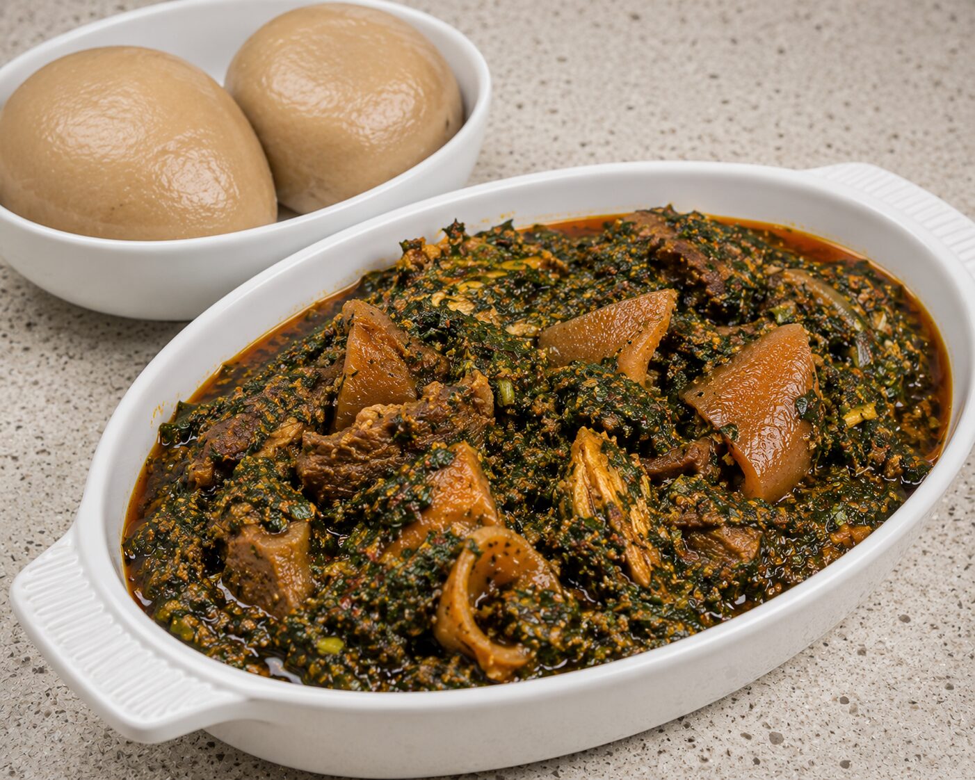 Freshly prepared West African cuisine